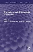 The Nature and Ontogenesis of Meaning