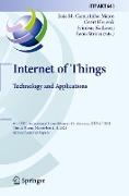 Internet of Things. Technology and Applications