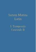 Sarum Matins Latin I