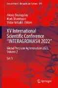 XV International Scientific Conference ¿INTERAGROMASH 2022¿