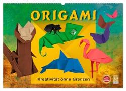 ORIGAMI - Kreativität ohne Grenzen (Wandkalender 2024 DIN A2 quer), CALVENDO Monatskalender