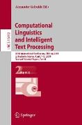 Computational Linguistics and Intelligent Text Processing