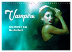 Vampire Kreaturen der Dunkelheit (Wandkalender 2024 DIN A4 quer), CALVENDO Monatskalender