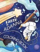 Earth To Adanna Coloring Book