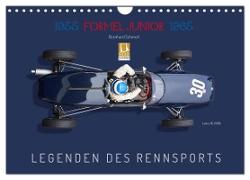 Legenden des Rennsports - Formel Junior 1955-1965 (Wandkalender 2024 DIN A4 quer), CALVENDO Monatskalender