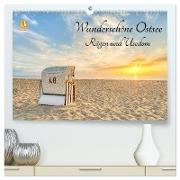 Wunderschöne Ostsee Rügen und Usedom (hochwertiger Premium Wandkalender 2024 DIN A2 quer), Kunstdruck in Hochglanz