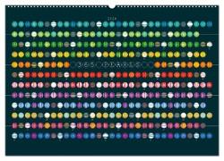 365 Pearls Calendar (Wandkalender 2024 DIN A2 quer), CALVENDO Monatskalender