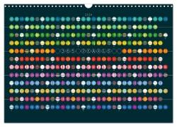 365 Pearls Calendar (Wandkalender 2024 DIN A3 quer), CALVENDO Monatskalender