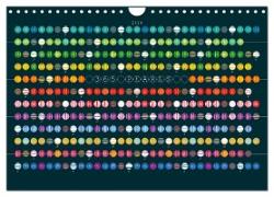 365 Pearls Calendar (Wandkalender 2024 DIN A4 quer), CALVENDO Monatskalender