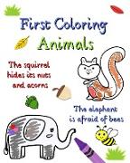 First Coloring Animals