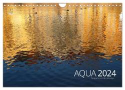 Aqua 2024 Fotografien von Mio Schweiger (Wandkalender 2024 DIN A4 quer), CALVENDO Monatskalender