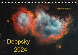 Deepsky 2024 (Tischkalender 2024 DIN A5 quer), CALVENDO Monatskalender