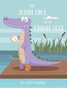 The Purple Croc In An Orange Sock