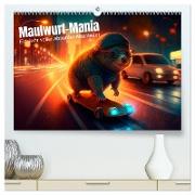 Maulwurf Mania Ein Jahr voller absurder Abenteuer (hochwertiger Premium Wandkalender 2024 DIN A2 quer), Kunstdruck in Hochglanz