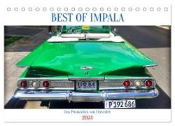 BEST OF IMPALA - Das Prunkstück von Chevrolet (Tischkalender 2024 DIN A5 quer), CALVENDO Monatskalender
