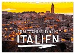 Traumdestination Italien (Wandkalender 2024 DIN A3 quer), CALVENDO Monatskalender