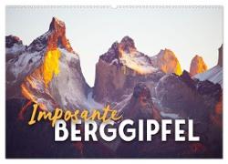 Imposante Berggipfel (Wandkalender 2024 DIN A2 quer), CALVENDO Monatskalender