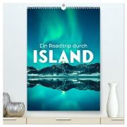 Ein Roadtrip durch Island (hochwertiger Premium Wandkalender 2024 DIN A2 hoch), Kunstdruck in Hochglanz