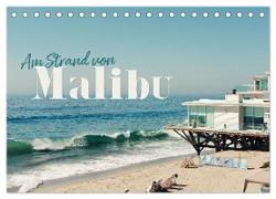 Am Strand von Malibu (Tischkalender 2024 DIN A5 quer), CALVENDO Monatskalender