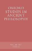 Oxford Studies in Ancient Philosophy, Volume 62