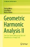 Geometric Harmonic Analysis II