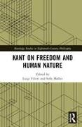 Kant on Freedom and Human Nature