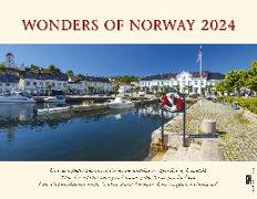 Panorama Norwegen 2024 Tischkalender