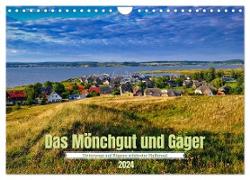 Das Mönchgut und Gager (Wandkalender 2024 DIN A4 quer), CALVENDO Monatskalender