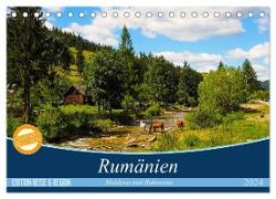 Rumänien - Moldova und Bukovina (Tischkalender 2024 DIN A5 quer), CALVENDO Monatskalender