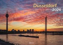 Düsseldorf 2024 Bildkalender A3 quer, spiralgebunden