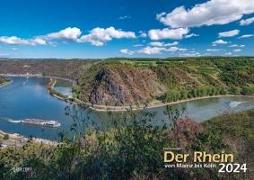Der Rhein von Mainz bis Köln 2024 Bildkalender A3 cm Spiralbindung