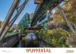 Wuppertal 2024 Bildkalender A4 Spiralbindung