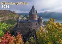Rheinland-Pfalz 2024 Bildkalender A3 quer Spiralbindung