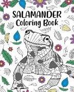 Salamander Coloring Book