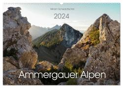 Ammergauer Alpen (Wandkalender 2024 DIN A2 quer), CALVENDO Monatskalender