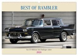 BEST OF RAMBLER - Ein US-Oldtimer der Fünfziger Jahre (Wandkalender 2024 DIN A2 quer), CALVENDO Monatskalender
