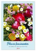 Fleurs fascinantes aux couleurs vives (Calendrier mural 2024 DIN A3 horizontal), CALVENDO calendrier mensuel