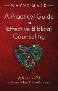 A Practical Guide for Effective Biblical Counseling: Utilizing the 8 Is to Promote True Biblical Change