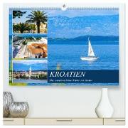 Kroatien Die wunderschöne Küste vor Zadar (hochwertiger Premium Wandkalender 2024 DIN A2 quer), Kunstdruck in Hochglanz
