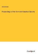 Proceedings of the Vermont Historical Society
