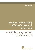 Training and Coaching of Transformational Leadership