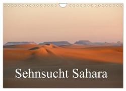 Sehnsucht Sahara (Wandkalender 2024 DIN A4 quer), CALVENDO Monatskalender