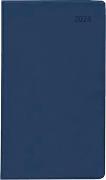 Taschenplaner Leporello PVC blau 2024 9,5x16 1M/2S