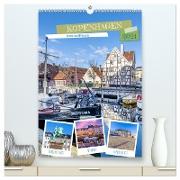 KOPENHAGEN Idylle und Historie (hochwertiger Premium Wandkalender 2024 DIN A2 hoch), Kunstdruck in Hochglanz