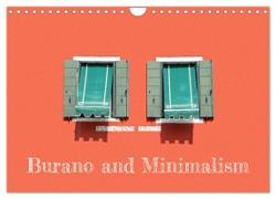 Burano and Minimalism (Wall Calendar 2024 DIN A4 landscape), CALVENDO 12 Month Wall Calendar