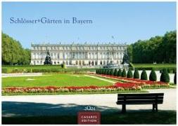 Schlösser und Gärten in Bayern 2024 L 35x50cm