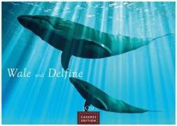 Wale und Delfine 2024 L 35x50cm