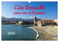 Côte Vermeille entre mer et Pyrénées (Calendrier mural 2024 DIN A3 vertical), CALVENDO calendrier mensuel