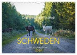 Das Land der Freiheit Schweden (Wandkalender 2024 DIN A3 quer), CALVENDO Monatskalender