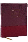 The Prayer Bible: Pray God’s Word Cover to Cover (NKJV, Burgundy Leathersoft, Red Letter, Comfort Print)